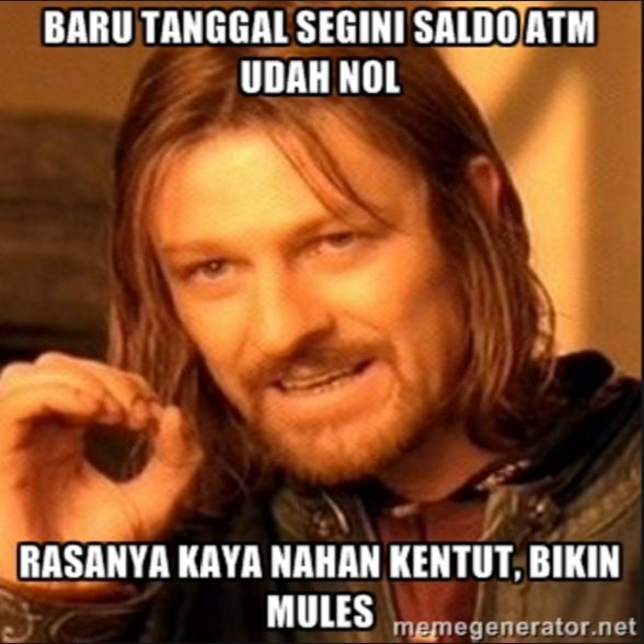20 Meme saldo ATM yang tetap bikin kamu senyum meski belum gajian