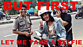 15 Meme emak dan nona vs polisi, awas senyum-senyum sendiri