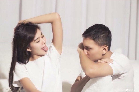 Foto-foto kemesraan Syahnaz Sadiqah dan Juan Christian ini bikin iri!