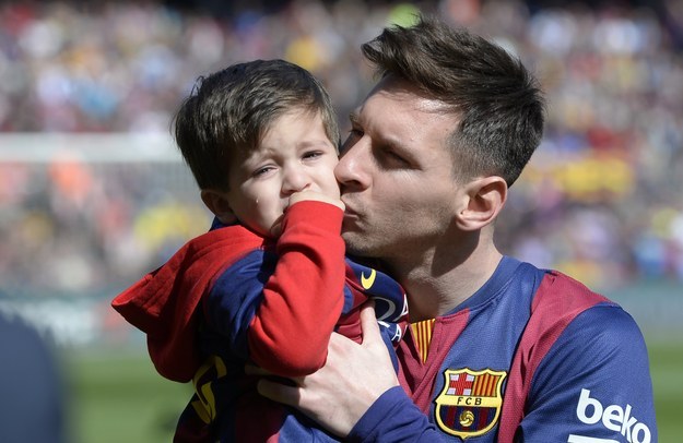 16 Foto menggemaskannya Thiago Messi, anak sulung Lionel Messi