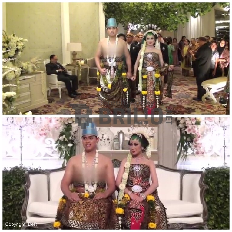 Tak hanya wanita, pria berbusana adat Jawa pun disensor dadanya, duh! Tak hanya wanita, pria berbusana adat Jawa pun disensor dadanya, duh!