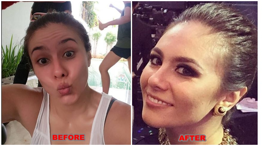 18 Wajah artis Indonesia sebelum dan sesudah makeup, jangan kaget ya.. 18 Wajah artis Indonesia sebelum dan sesudah makeup, jangan kaget ya..
