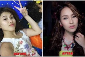 18 Wajah artis Indonesia sebelum dan sesudah makeup, jangan kaget ya..