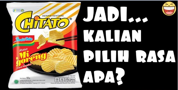 Ada-ada saja, ini 11 pelesetan rasa baru Chitato, dijamin ngakak!