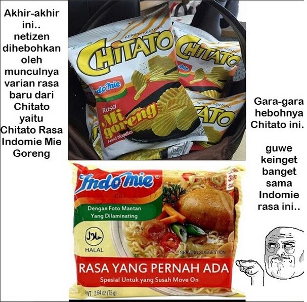 Ada-ada saja, ini 11 pelesetan rasa baru Chitato, dijamin ngakak!