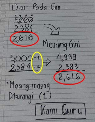 Cara menghitung ini lebih mudah tetapi tuai perdebatan, kenapa ya?