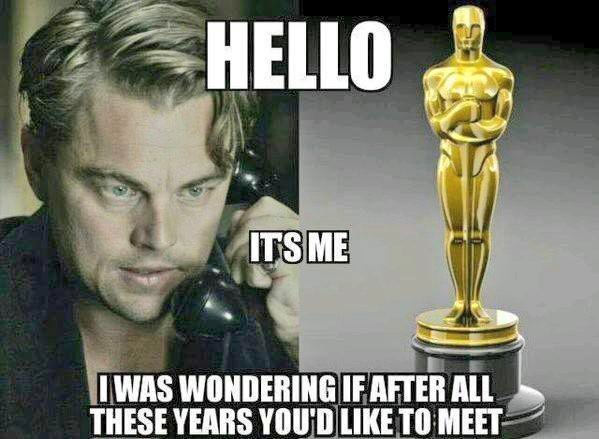 15 Meme kocak Leonardo DiCaprio 'mupeng' menang Oscar, siap ngakak ya?