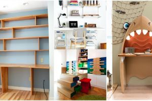 15 Desain meja belajar keren ini bangkitkan semangat belajar anak