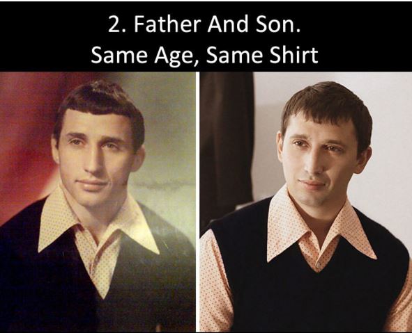 17 Foto berikut buktikan anak fotocopy dari orang tua, keren!