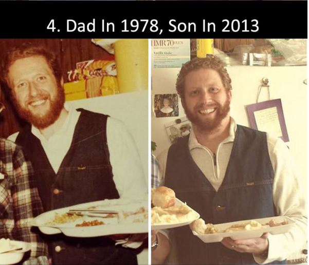 17 Foto berikut buktikan anak fotocopy dari orang tua, keren!