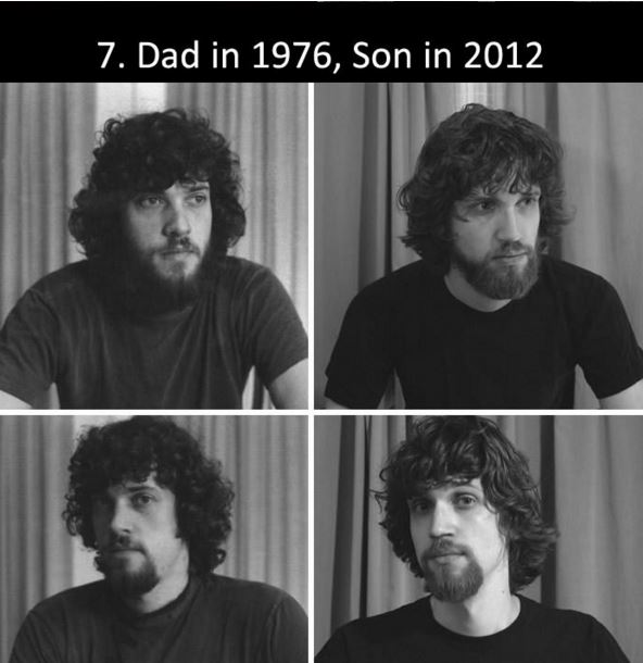 17 Foto berikut buktikan anak fotocopy dari orang tua, keren!