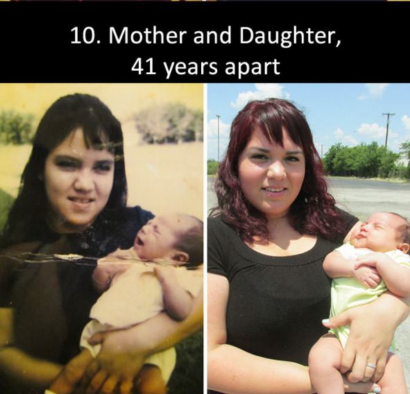 17 Foto berikut buktikan anak fotocopy dari orang tua, keren!