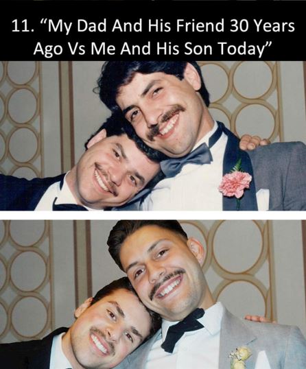 17 Foto berikut buktikan anak fotocopy dari orang tua, keren!