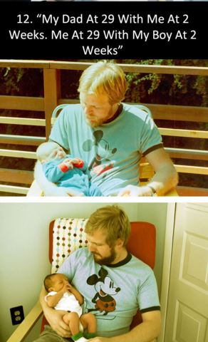 17 Foto berikut buktikan anak fotocopy dari orang tua, keren!