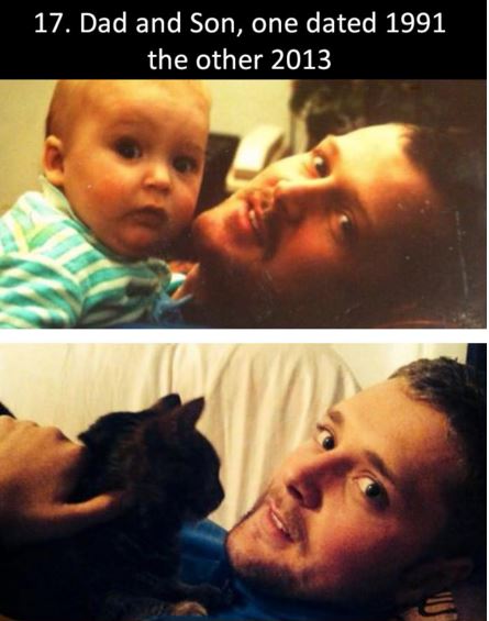 17 Foto berikut buktikan anak fotocopy dari orang tua, keren!