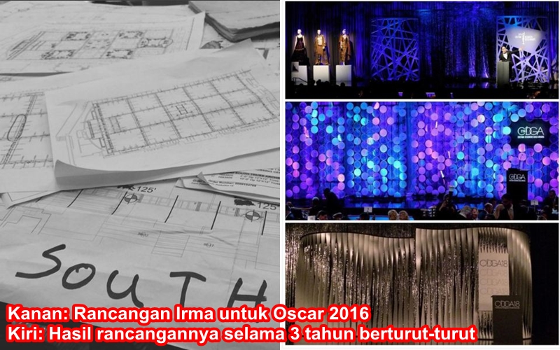 Irma Hardjakusumah, desainer Indonesia di balik megahnya Oscar
