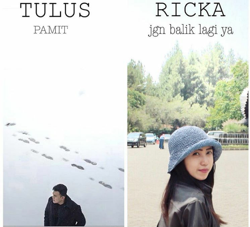 24 Meme lagu Pamit dari Tulus yang bikin kamu ngakak!