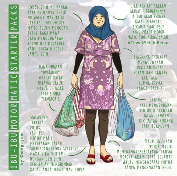 12 Gaya penampilan cewek ini ada di sekitarmu, kamu yang mana?