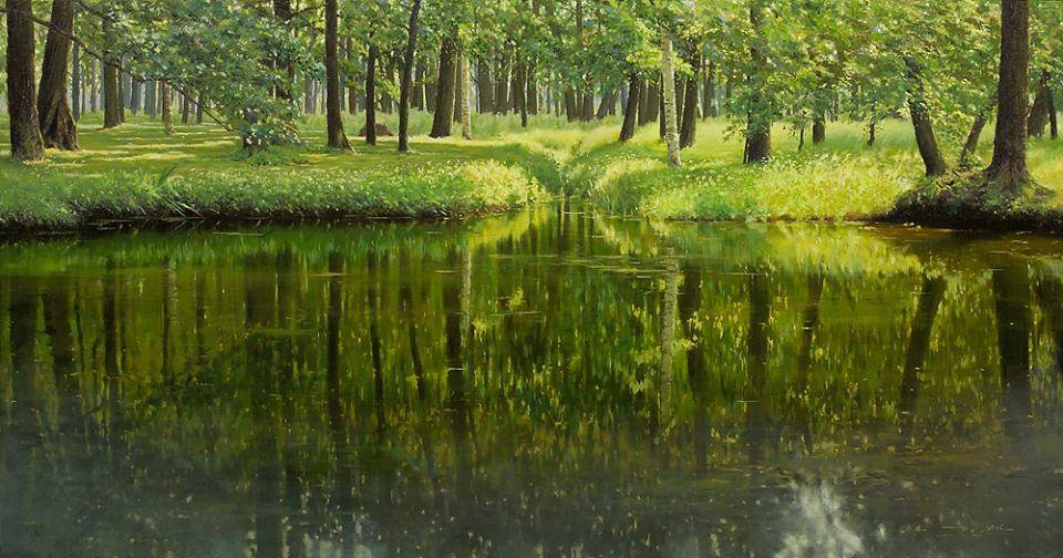 20 Lukisan alam ini mengagumkan, terlihat seperti hutan asli!