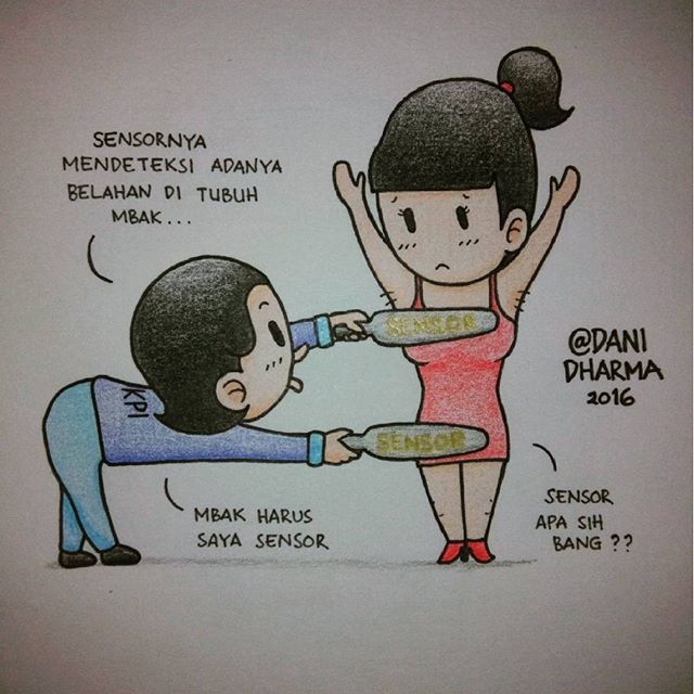 13 Meme 'belahan' disensor ini sindir KPI lagi deh, bikin ngakak!