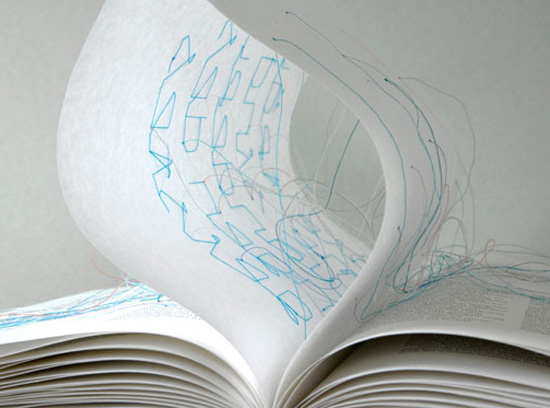 Buku catatan unik ini memiliki sambungan kata ala hyperlink, keren!