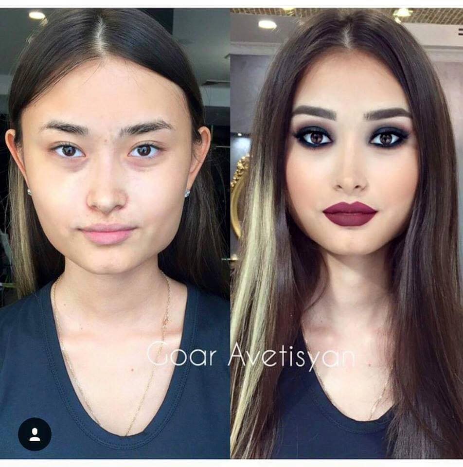 30 Foto sebelum dan sesudah makeup ini bikin tercengang, beda banget! 30 Foto sebelum dan sesudah makeup ini bikin tercengang, beda banget!