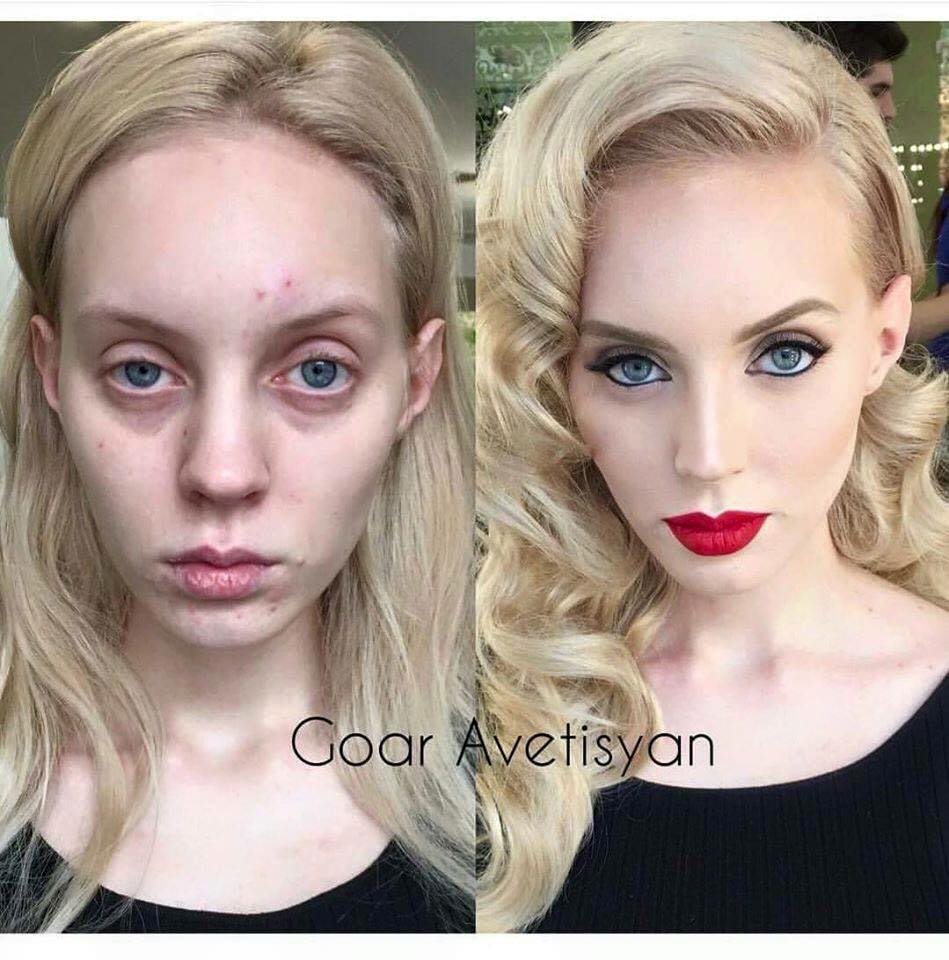 30 Foto sebelum dan sesudah makeup ini bikin tercengang, beda banget! 30 Foto sebelum dan sesudah makeup ini bikin tercengang, beda banget!