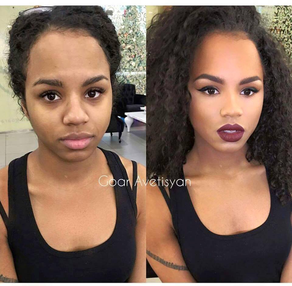 30 Foto sebelum dan sesudah makeup ini bikin tercengang, beda banget! 30 Foto sebelum dan sesudah makeup ini bikin tercengang, beda banget!