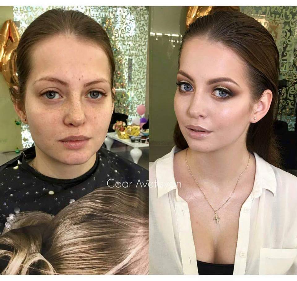 30 Foto sebelum dan sesudah makeup ini bikin tercengang, beda banget! 30 Foto sebelum dan sesudah makeup ini bikin tercengang, beda banget!