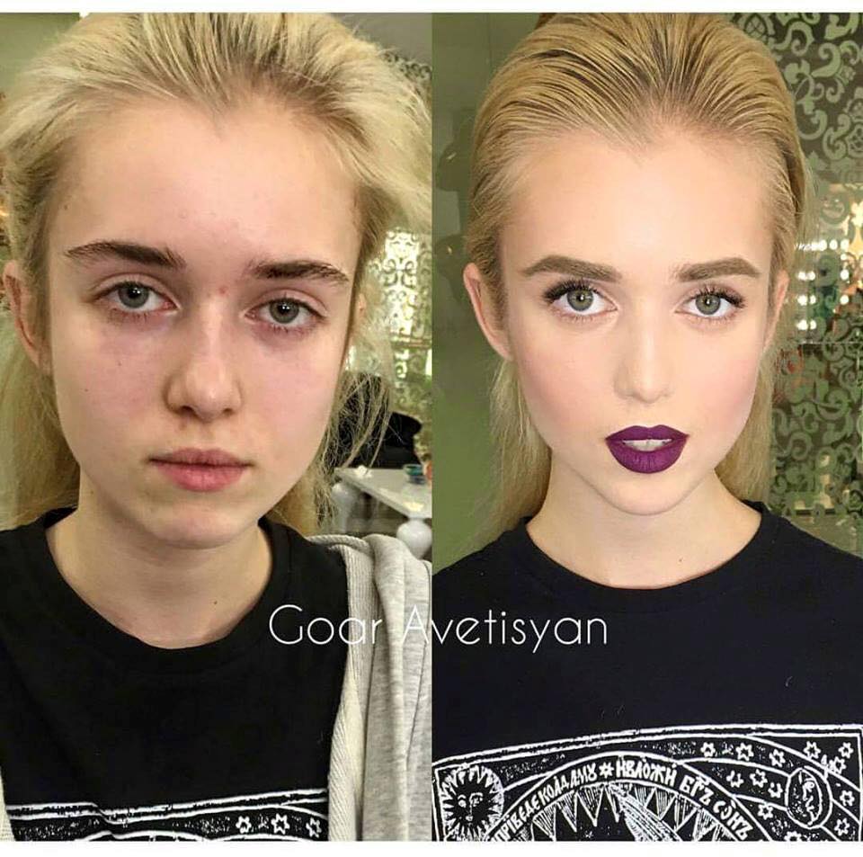 30 Foto sebelum dan sesudah makeup ini bikin tercengang, beda banget! 30 Foto sebelum dan sesudah makeup ini bikin tercengang, beda banget!