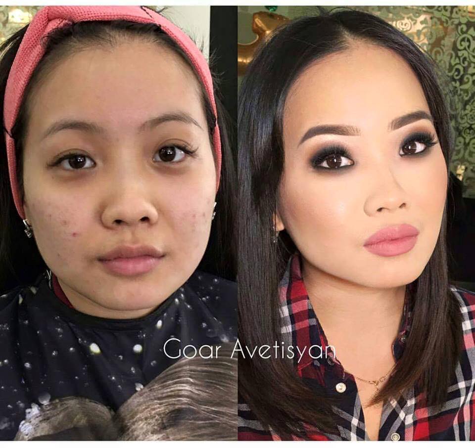30 Foto sebelum dan sesudah makeup ini bikin tercengang, beda banget! 30 Foto sebelum dan sesudah makeup ini bikin tercengang, beda banget!