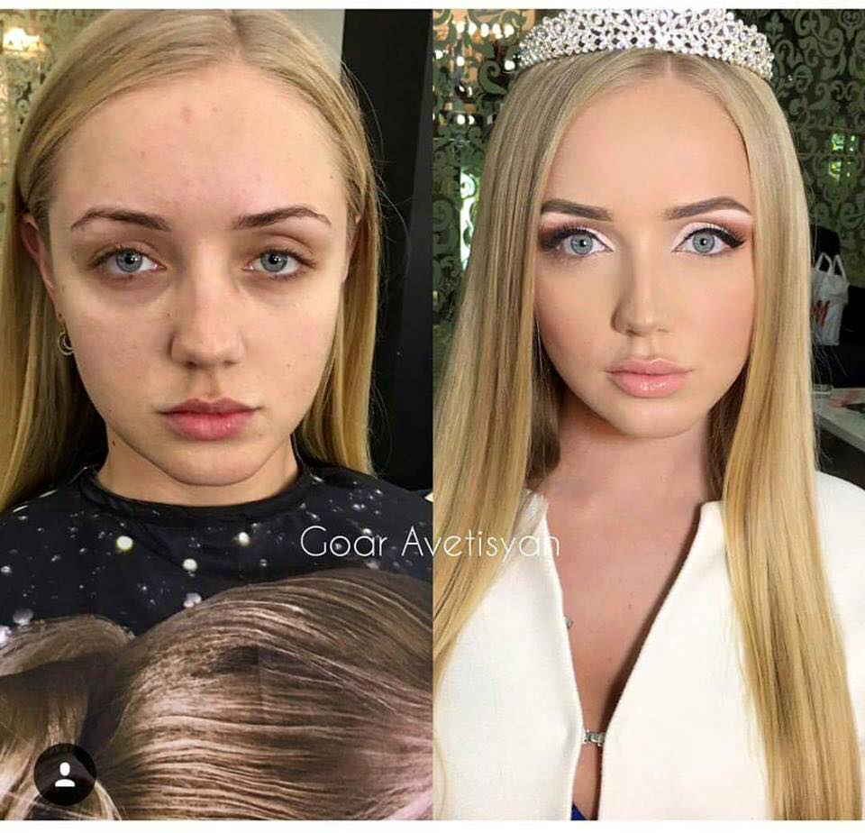 30 Foto sebelum dan sesudah makeup ini bikin tercengang, beda banget! 30 Foto sebelum dan sesudah makeup ini bikin tercengang, beda banget!