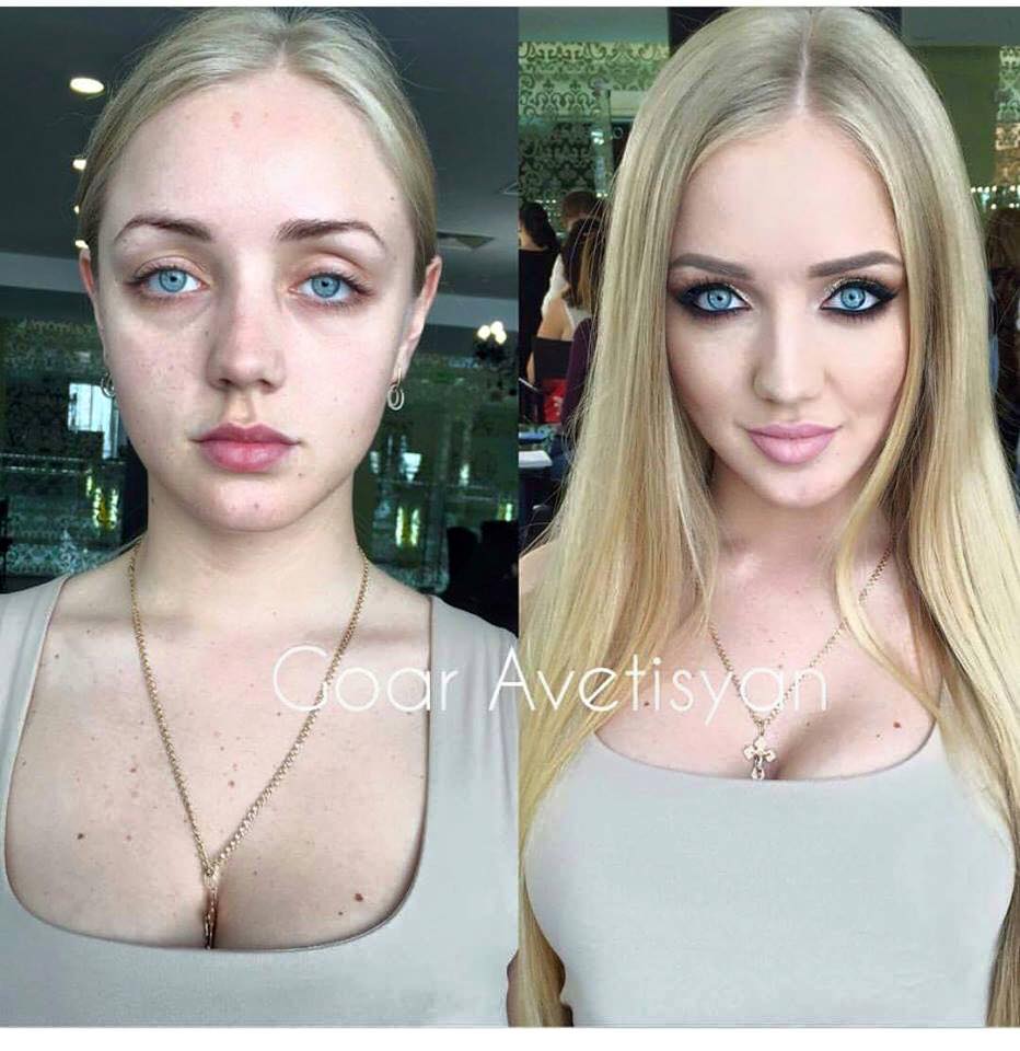 30 Foto sebelum dan sesudah makeup ini bikin tercengang, beda banget! 30 Foto sebelum dan sesudah makeup ini bikin tercengang, beda banget!