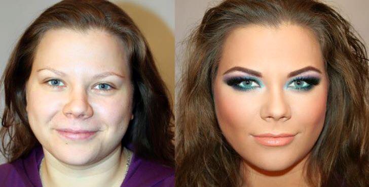 30 Foto sebelum dan sesudah makeup ini bikin tercengang, beda banget! 30 Foto sebelum dan sesudah makeup ini bikin tercengang, beda banget!
