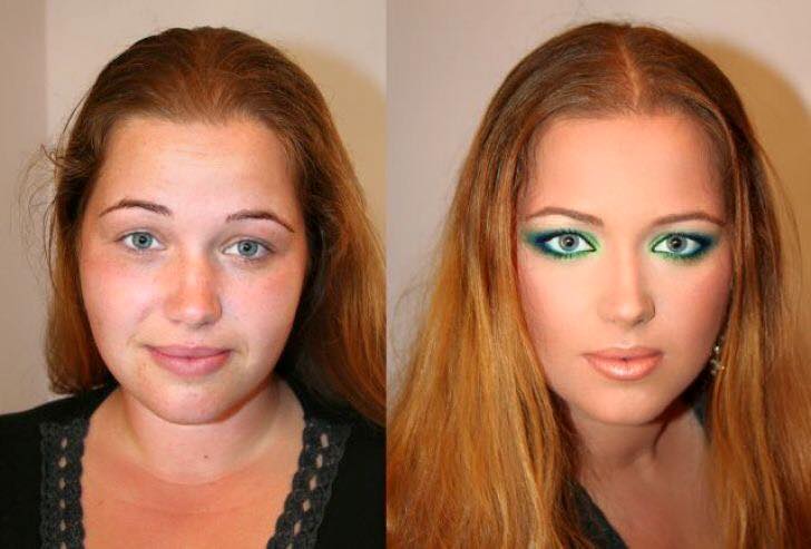 30 Foto sebelum dan sesudah makeup ini bikin tercengang, beda banget! 30 Foto sebelum dan sesudah makeup ini bikin tercengang, beda banget!