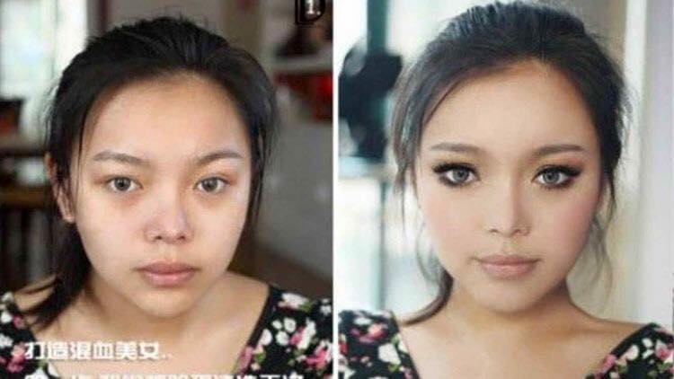 30 Foto sebelum dan sesudah makeup ini bikin tercengang, beda banget! 30 Foto sebelum dan sesudah makeup ini bikin tercengang, beda banget!