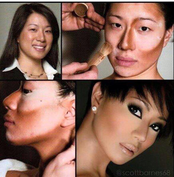 30 Foto sebelum dan sesudah makeup ini bikin tercengang, beda banget! 30 Foto sebelum dan sesudah makeup ini bikin tercengang, beda banget!