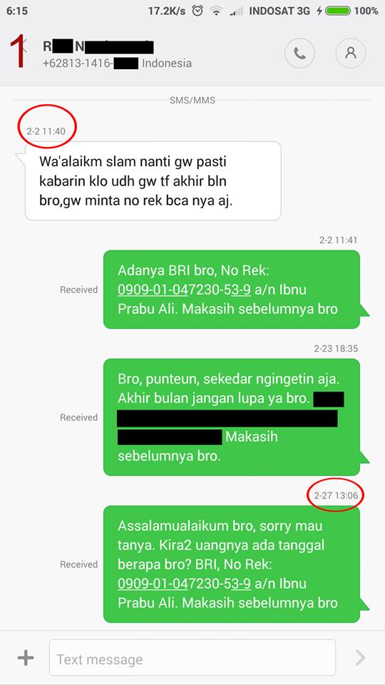 Percakapan teman yang suka ngutang ini bikin geregetan deh!