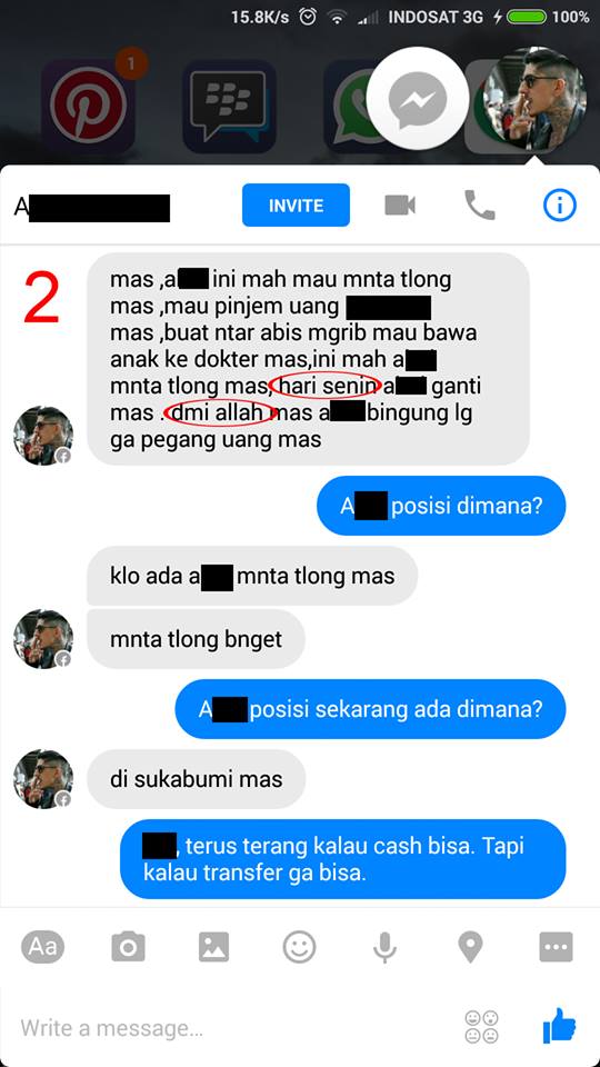 Percakapan teman yang suka ngutang ini bikin geregetan deh!