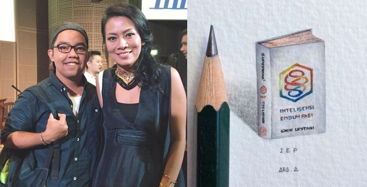 15 Lukisan unik seniman muda Bali, ukurannya sebesar uang koin!