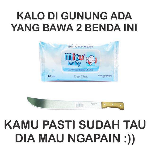 19 Meme kelakuan anak gunung ini dijamin bikin kamu geli sendiri
