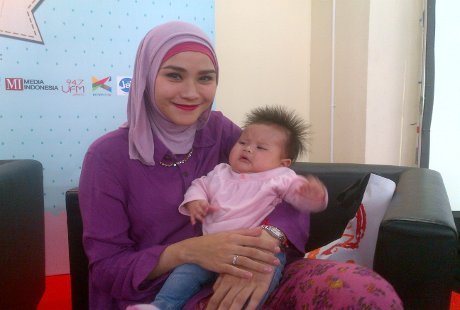 Cantiknya Kana Sybila, anak sulung Zaskya Mecca mirip princess Disney