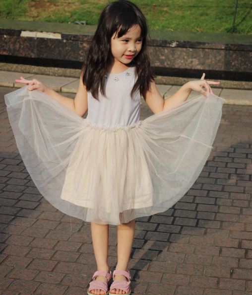 Cantiknya Kana Sybila, anak sulung Zaskya Mecca mirip princess Disney