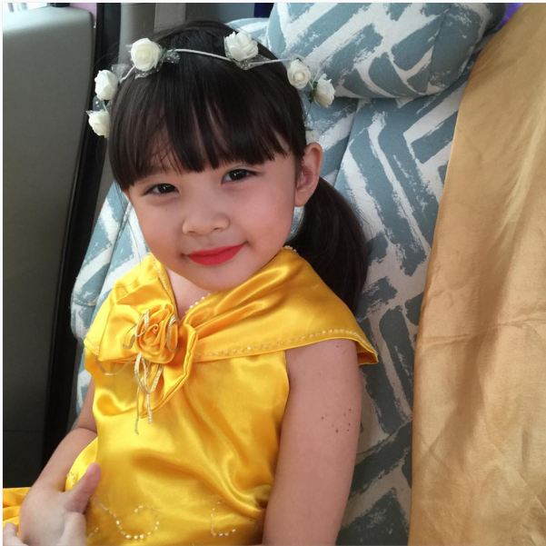 Cantiknya Kana Sybila, anak sulung Zaskya Mecca mirip princess Disney