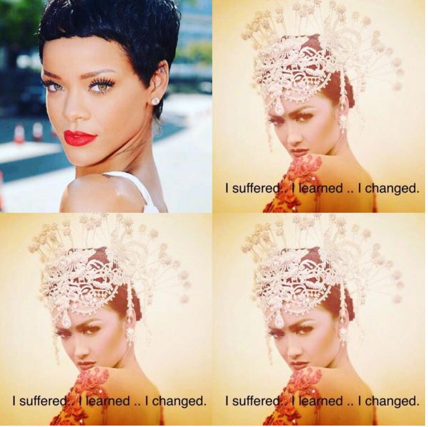 Penampilan terbaru Jupe makin glamor dengan rambut pendek