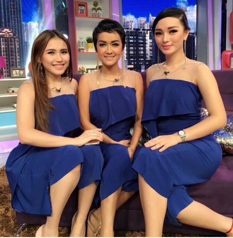 Penampilan terbaru Jupe makin glamor dengan rambut pendek