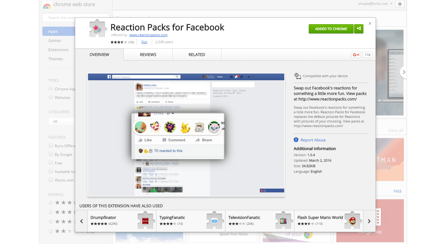 Fitur 'Like' di Facebook kini bisa munculkan wajah Donald Trump, wow!