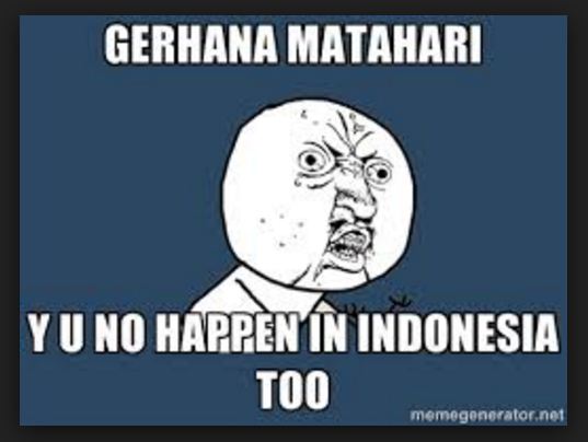16 Meme gerhana matahari total ini bakal bikin perut kamu pegal-pegal 16 Meme gerhana matahari total ini bakal bikin perut kamu pegal-pegal