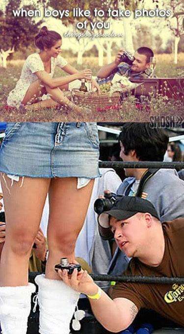 19 Foto ekspektasi vs realita perhatian cowok ke cewek, geli deh!