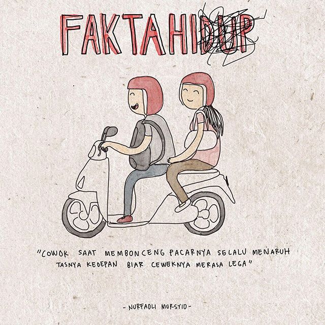 30 Ilustrasi fakta hidup kocak ini bikin kamu pengen garuk-garuk aspal